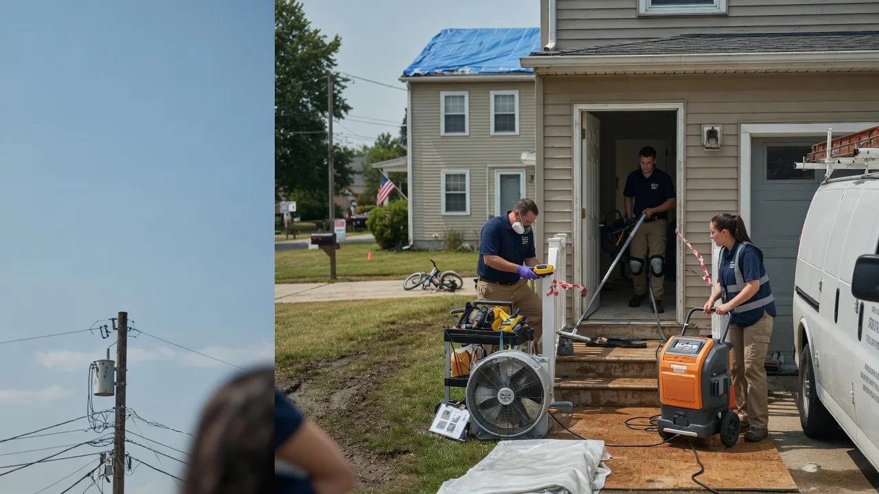 Water Damage Repair in Celestine, IN near me
